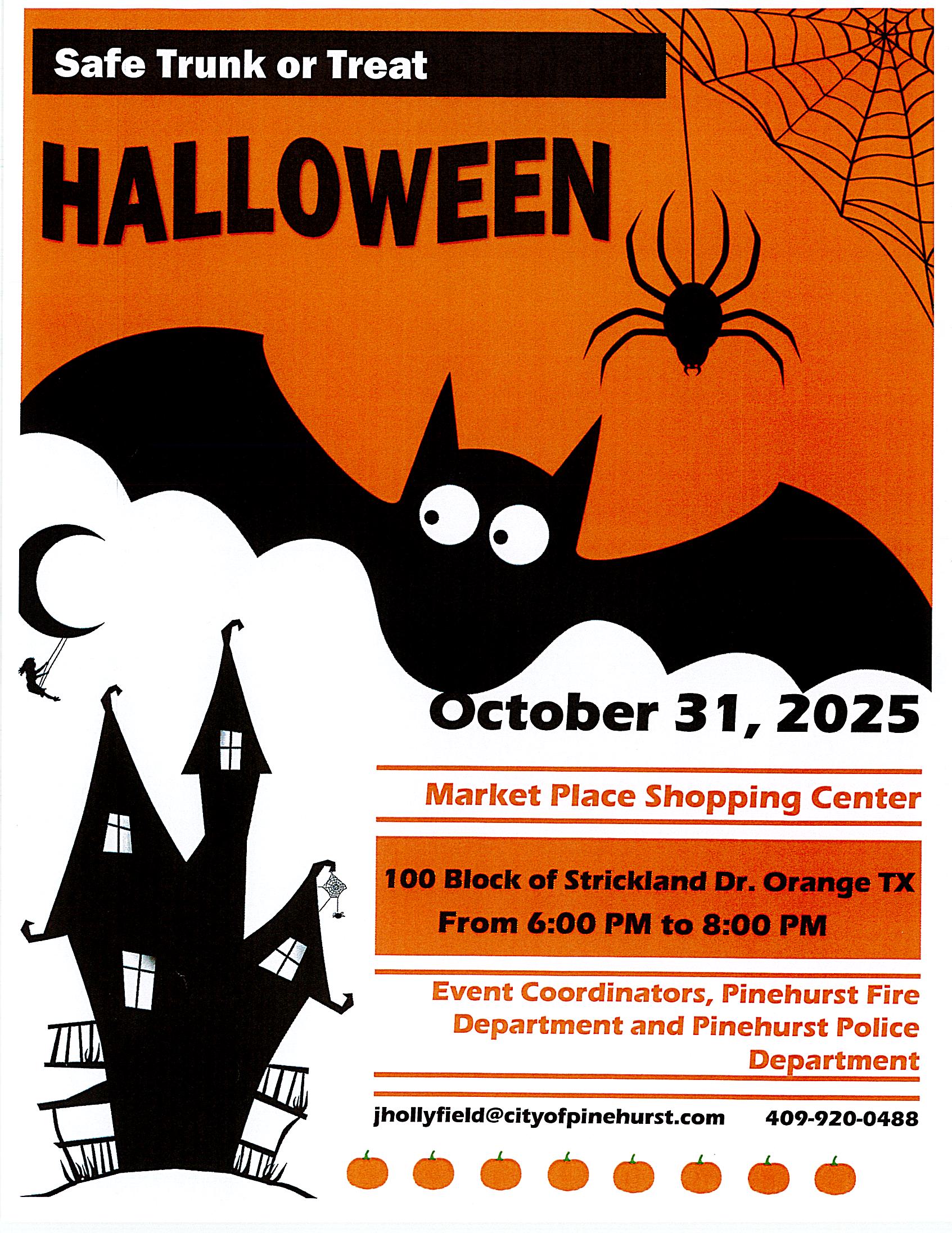 Safe Trunk or Treat